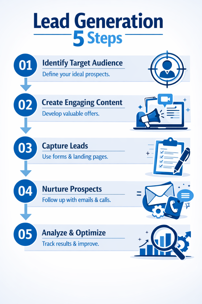 Steps for Lead Generation